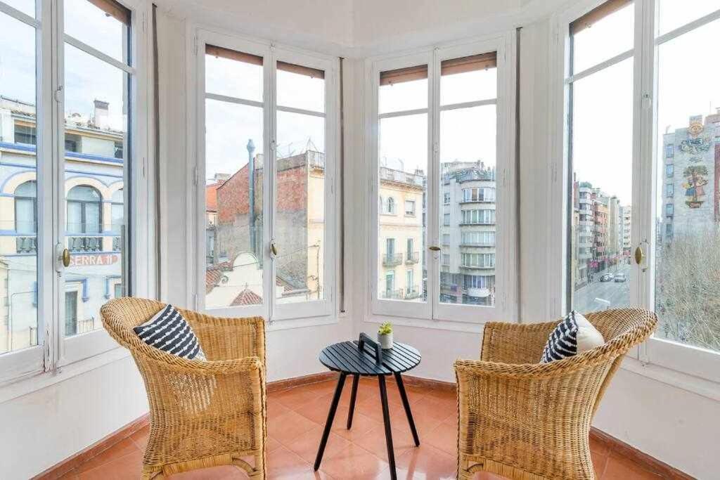 New Top Floor Apt With A Lot Of Light & Aircon Жирона Экстерьер фото